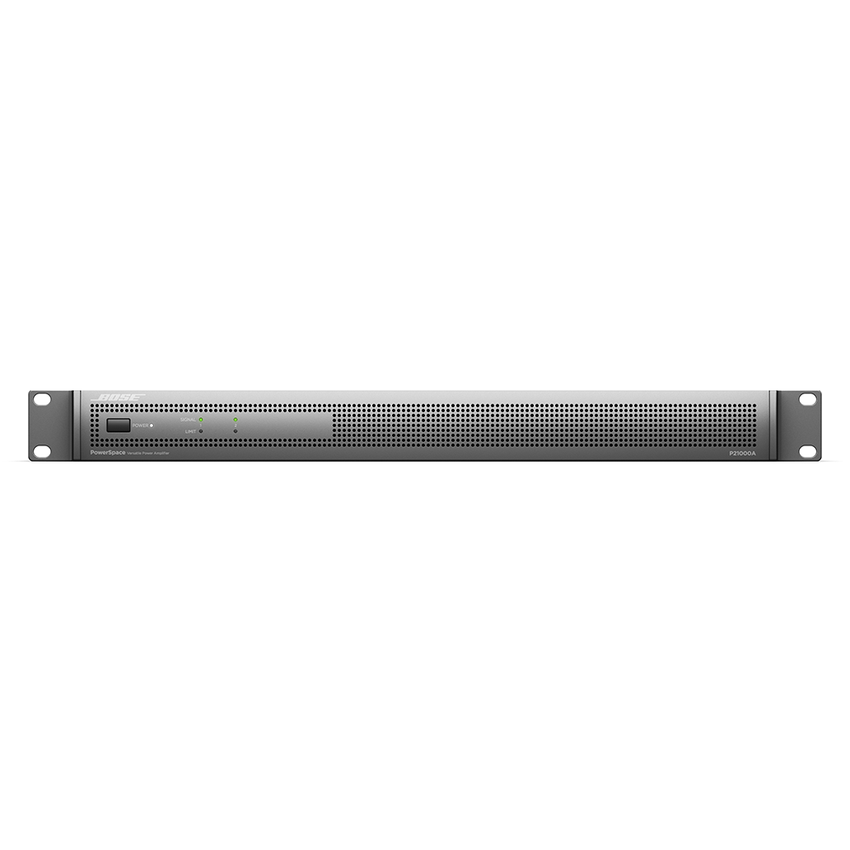 Amplificador Powerspace | 2x1000w | Alta y Baja Impedancia | Interfaz Amplink | Salidas I-Share