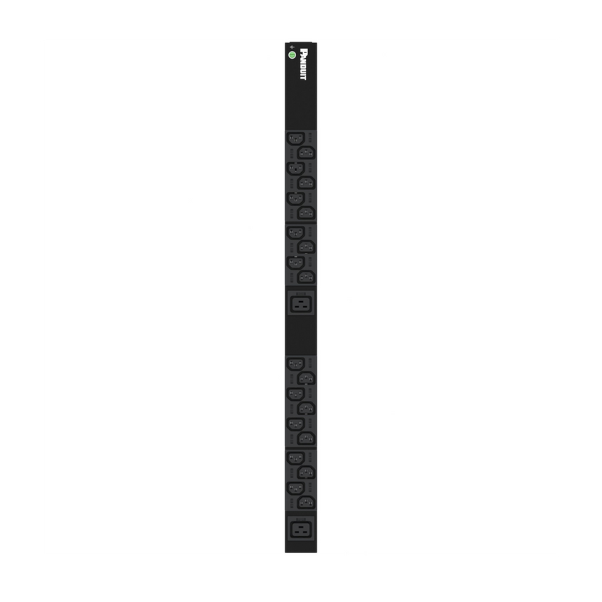 PDU Básico para Distribución de Energía, Enchufe de Entrada NEMA L5-20P, Con 20 Salidas C13 y 2 C19, de Instalación Vertical, 120 Vca, 20 Amp