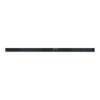 PDU Monitoreable (MI) para Distribución de Energía, Enchufe de Entrada NEMA L6-20P, Con 20 Salidas C13 y 4 C19, de Instalación Vertical, 120 o 220 Vca, 20 Amp