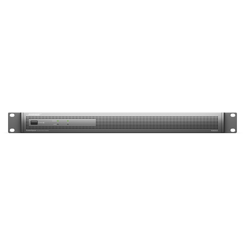 Amplificador Powerspace | 2x600w | Alta y Baja Impedancia | Interfaz Amplink | Salidas I-Share