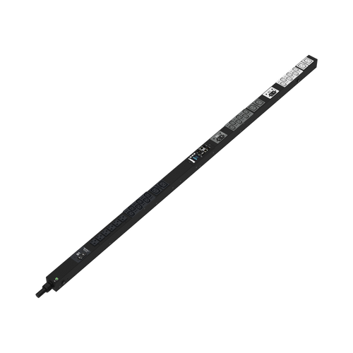 PDU G6 Monitoreable (MI) para Distribución de Energía, Enchufe de Entrada NEMA L21-30P, Con 18 Salidas C13, 6 x C19, y 6 x 5-20R, de Instalación Vertical, 208 Vca, 30 Amp