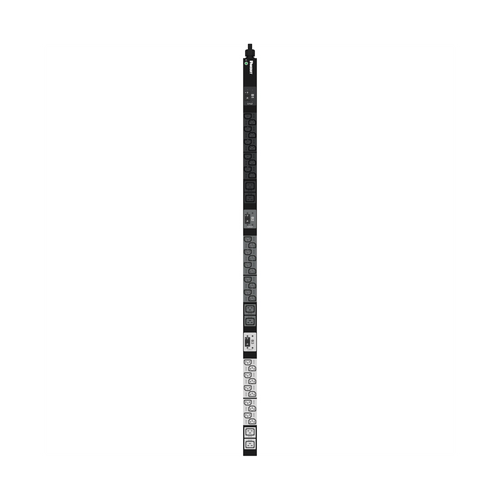 PDU Básico para Distribución de Energía, Enchufe de Entrada NEMA L15-30P, Con 30 Salidas C13 y 6 C19, de Instalación Vertical, 208 Vca, 30 Amp