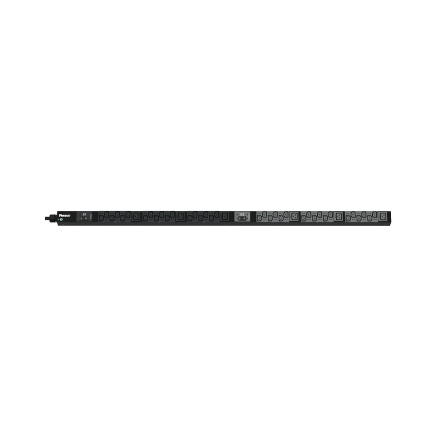 PDU Básico para Distribución de Energía, Enchufe de Entrada NEMA L6-30P, Con 36 Contactos C13 y 6 C19, de Instalación Vertical, 30 Amp, 208 Vca