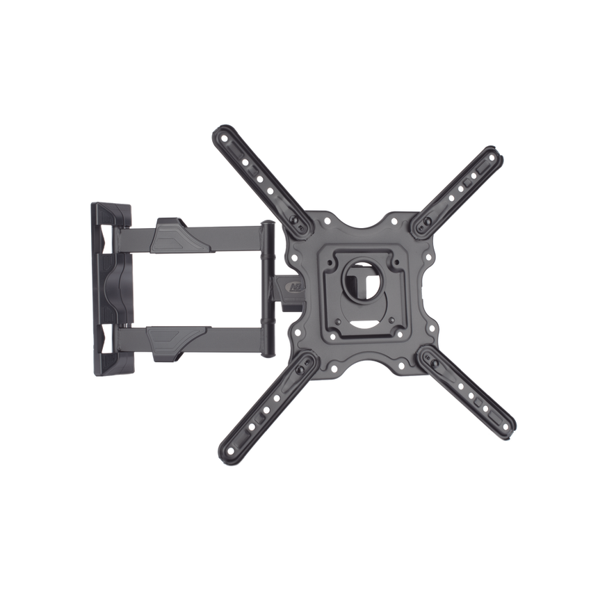 Montaje de Pared Articulado para Monitor de 32-55" / Soporta hasta 27.2 Kg / Vesa 400 x 400 / 100 x 100 / Acero / Separación a Pared de 5 cm a 40 cm