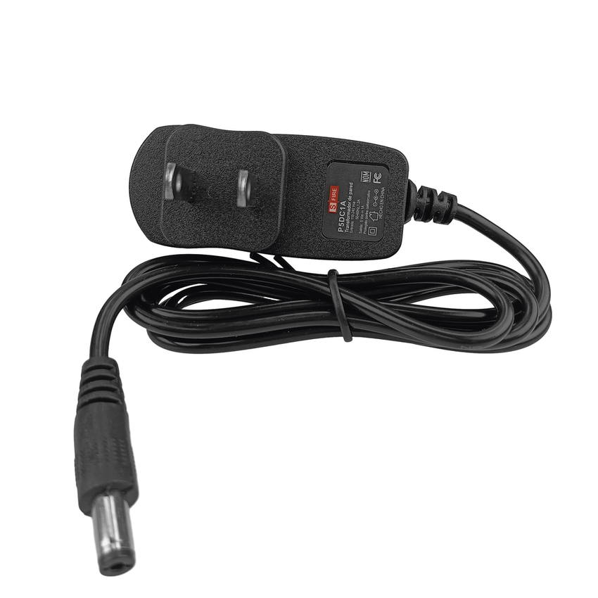Fuente de Poder de 5 Vcc / 1A  / Voltaje de Entrada de 100-240 Vca / Para Usos Múltiples / Video Vigilancia, Acceso, Asistencia, Alarmas, Bocinas, Etc. / Certificación NOM