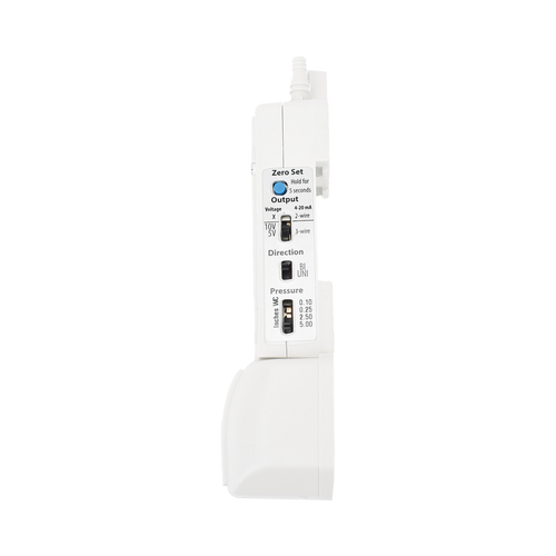 Sensor de Presión 5.0" Adj Univer Display/Sonda Bymounting Orientation, 24 Vac. Incluye interruptores auxiliares internos y cables de cableado aislados de teflón. CE UL cUL