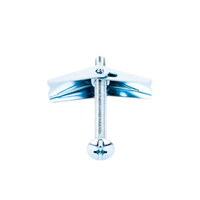 Sujetador Mariposa de 1/4" x 3"  (6.3 x 76 mm).