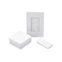 (Caseta Wireless) Kit Hub controlador, atenuador (dimmer), control y tapa.