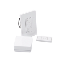 (Caseta Wireless) Kit Hub controlador, atenuador (dimmer), control y tapa.