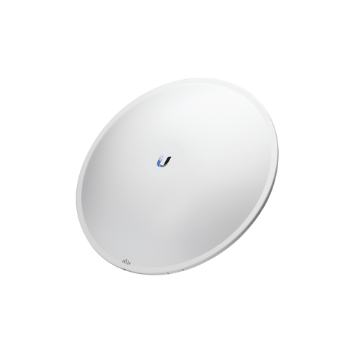 PowerBeam airMAX AC hasta 450 Mbps, frecuencia 5 GHz (5150 - 5875 MHz) con antena tipo plato de 27 dBi, radomo incluido