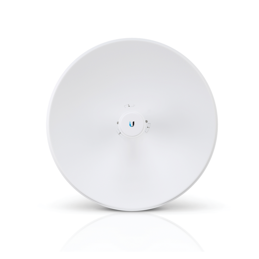 PowerBeam airMAX AC GEN2 hasta 450 Mbps, 5 GHz (5150 - 5875 MHz) con antena tipo plato altamente eficiente de 25 dBi