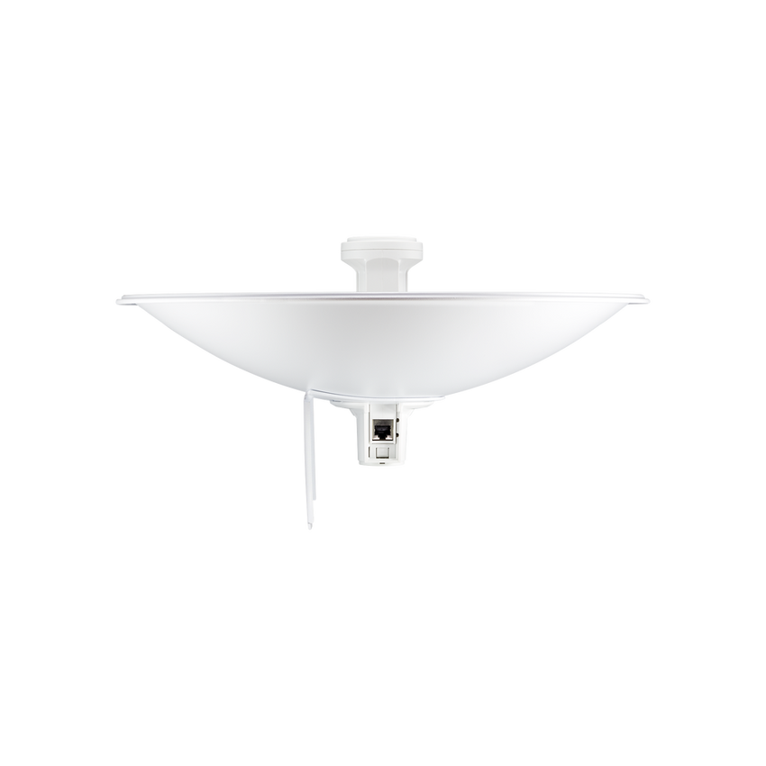 PowerBeam airMAX M5, hasta 150 Mbps, frecuencia 5 GHz (5170-5875 MHz) con antena tipo plato de 22 dBi