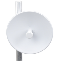 PowerBeam airMAX M5, larga distancia, frecuencia 5 GHz (5170-5875 MHz) con antena tipo plato de 25 dBi