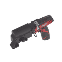 Herramienta de Corte para Cinchos y Flejes Pan-Steel™, Color Negro, Opera a Batería, Cabezal de Giro de 360º con Tensión Controlada