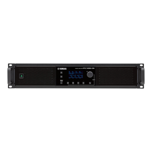 Amplificador de Audio de Alta Potencia | 4 x 600w |  Baja Impedancia | 70/100V | DSP Integrado | Interfaz Dante