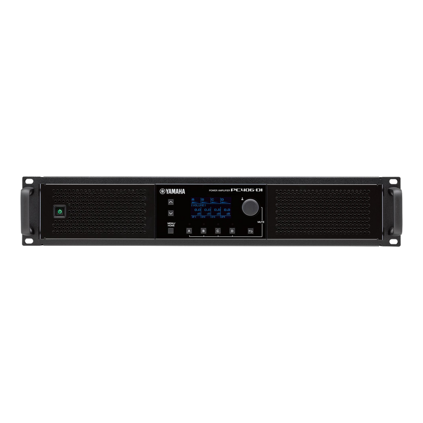 Amplificador de Audio de Alta Potencia | 4 x 600w |  Baja Impedancia | 70/100V | DSP Integrado | Interfaz Dante
