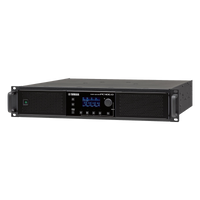 Amplificador de Audio de Alta Potencia | 4 x 600w |  Baja Impedancia | 70/100V | DSP Integrado | Interfaz Dante