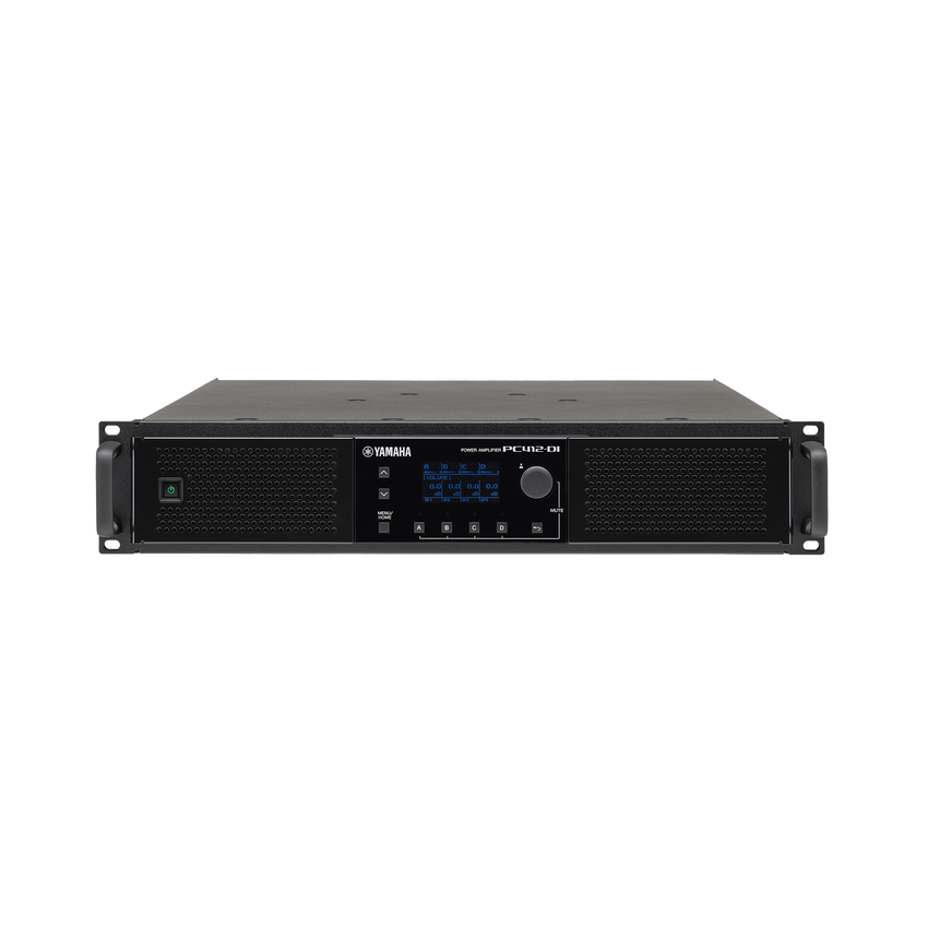 Amplificador de Audio de Alta Potencia |  4 x 1200w @ 8 ohms, 70/100V | DSP Integrado | Interfaz Dante