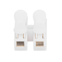 Conector tipo PUSH de 2 Contactos / Para una Conexión Rápida / Puentes de Cables