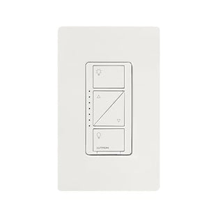 (Caseta Wireless) Atenuador, aumenta/disminuye intensidad de Iluminación, requiere cable neutro. 250W LED /1000 INC/HAL