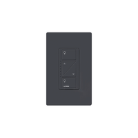 (Caseta Wireless) Atenuador de pared. Aumenta/Disminuye Intensidad de Iluminación. No requiere cable neutro. 150W LED / 600W INC/HAL
