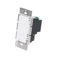 (Caseta Wireless) Control de velocidad inalámbrico para ventilador de techo, un solo polo.