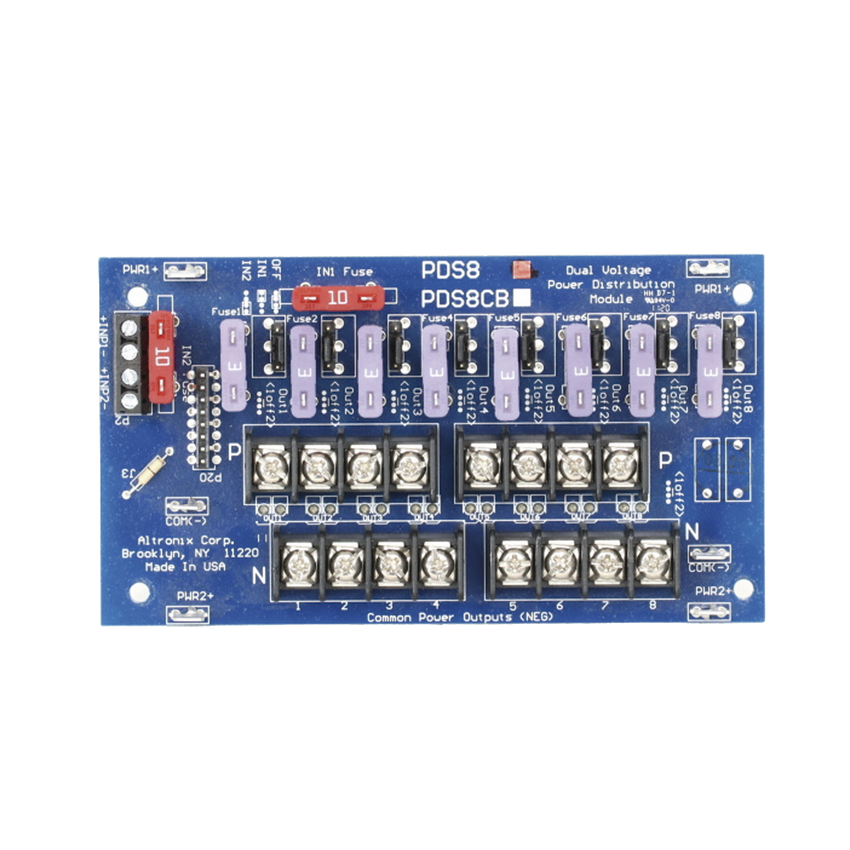 MODULOS PARA DISTRIBUCION DE ENERGIA DE ENTRADA DOBLE