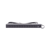 PDU Básico Para Distribución de Energía, Con 12 Tomas NEMA 5-15R Traseras, 1UR, 15 Amp, 120 Vca