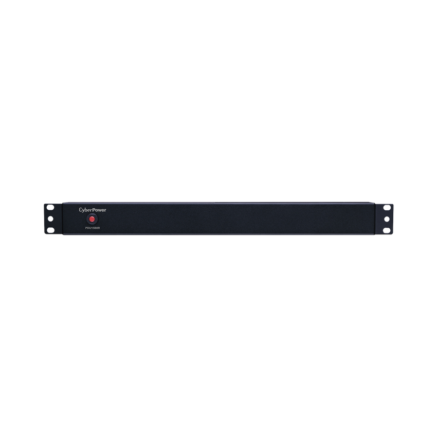PDU Básico Para Distribución de Energía, Con 8 Tomas NEMA 5-15R Traseras, 1UR, 15 Amp, 120 Vca