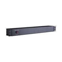 PDU Básico Para Distribución de Energía, Con 8 Tomas NEMA 5-15R Traseras, 1UR, 15 Amp, 120 Vca