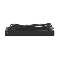 PDU Switchable por Toma, Para Distribución de Energía, Entrada 120 Vca NEMA 5-15P, Con 8 Salidas NEMA 5-15R, Horizontal 19in, 1UR