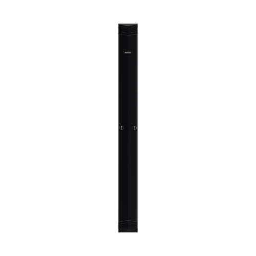 Organizador Vertical PatchRunner™ Mejorado, Doble (Frontal y Posterior), Para Rack Abierto de 45 Unidades, 12in de Ancho, Color Negro