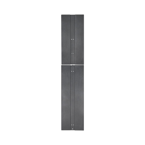 Tapa Final de Fila, Para Organizador Vertical PE2V PatchRunner™ 2, de 45 UR, Color Negro