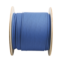 Bobina de Cable Blindado F/UTP de 4 Pares, Cat6A, Soporte de Aplicaciones 10GBase-T, LSZH (Libre de Gases Tóxicos), Color Azul, 305 Metros (1000 Pies)