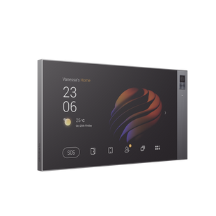 Pantalla táctil Hub controlador integrable con sistemas de automatización compatible con múltiples marcas. Conexión Wifi y Ethernet