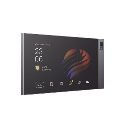 Pantalla táctil Hub controlador integrable con sistemas de automatización compatible con múltiples marcas. Conexión Wifi y Ethernet