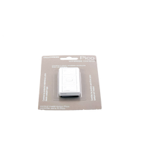 Control remoto PICO 3 botones encender/apagar, subir/bajar intensidad, color blanco, complemente con un atenuador Caseta, RA2, RadioRa2.