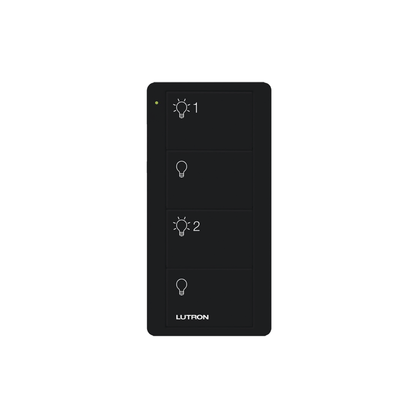 Control remoto PICO inalámbrico con 4 botones  encender/apagar grupo/escenas,  complemente con un atenuador o switch on/off