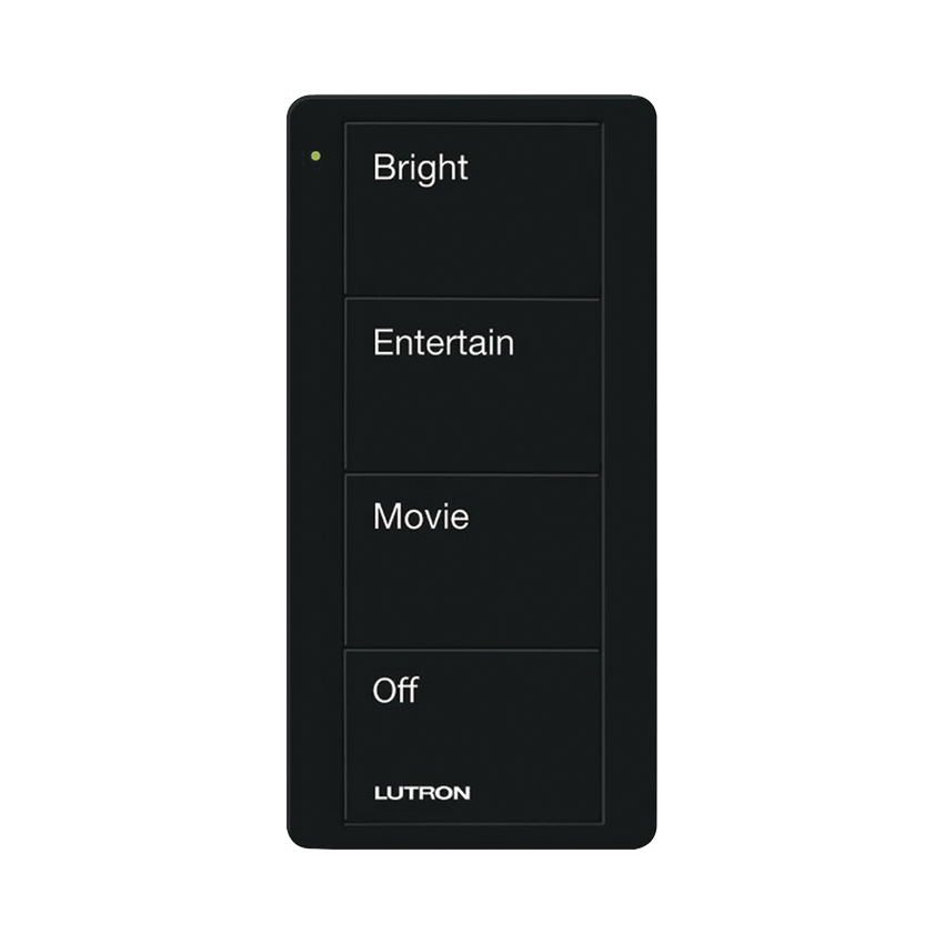 Control inalambrico PICO, 4 botones para con escenas ya predefinidas y grabado.