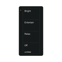 Control remoto inalambrico PICO, con escenas predefinidas para espacio en sala..