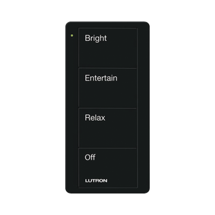 Control remoto inalambrico PICO, con escenas predefinidas para espacio en sala..