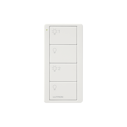 Control PICO 4 botones, 2 grupos, complemente con un atenuador o switch on/off