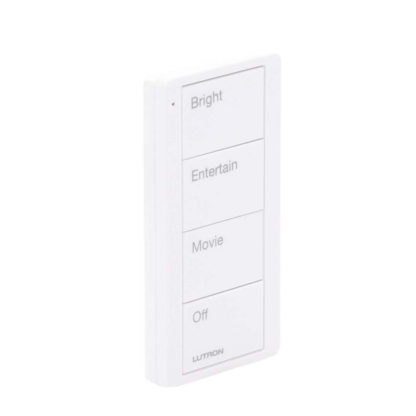 Control inalambrico PICO, 4 botones para con escenas ya predefinidas y grabado.