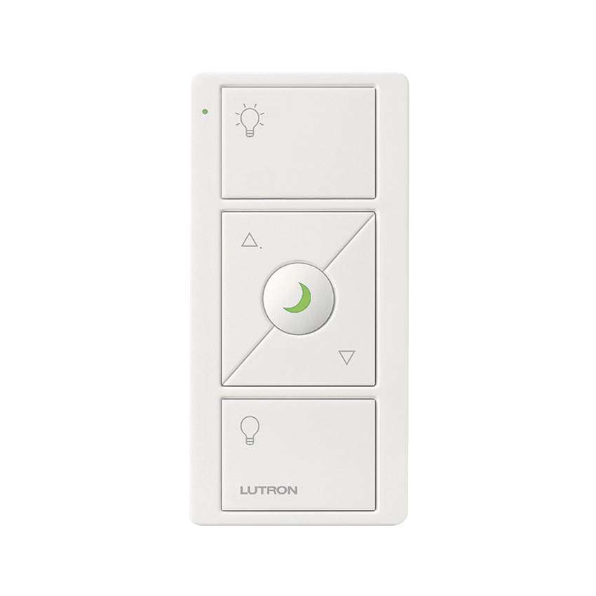 CONTROL REMOTO INALAMBRICO CON 3 BOTONES SUBIR/BAJAR, ENCENDER, APAGAR, NIGHTLIGHT color  blanco