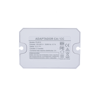 Fuente de alimentación /  12 Vcc / 2 Amperes / Terminales de entrada para Vca en 2 pines / 2 salidas para Vcc en 2 pines