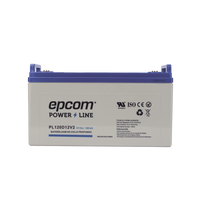Batería de respaldo 12 120 Ah AGM | Certificada UL94-HB Retardo a la flama básica | Ciclo profundo | Para uso en aplicaciones fotovoltaicas y de emergencia | Terminales T4