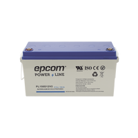 Batería de respaldo 12 V 150 Ah AGM | Certificada UL94-HB Retardo a la flama básica | Ciclo profundo | Para uso en aplicaciones fotovoltaicas y de emergencia | Terminales T5