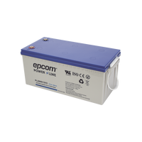 Batería de respaldo 12 V 200 Ah AGM | Certificada UL94-HB Retardo a la flama básica | Ciclo profundo | Para uso en aplicaciones fotovoltaicas y de emergencia | Terminales T5