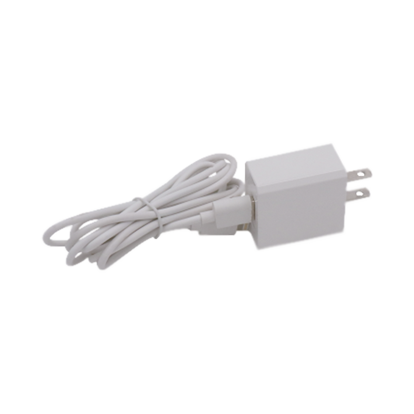 Cargador de pared USB de 5 Vcc 2A / Multi-puertos / USB-C / Micro USB / Tipo C / Lightning (iPhone) / Extensión de cable 1.2 metros