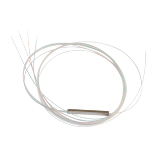 Splitter (Divisor Óptico) tipo PLC, de 1x4, para fusión (sin conectores)